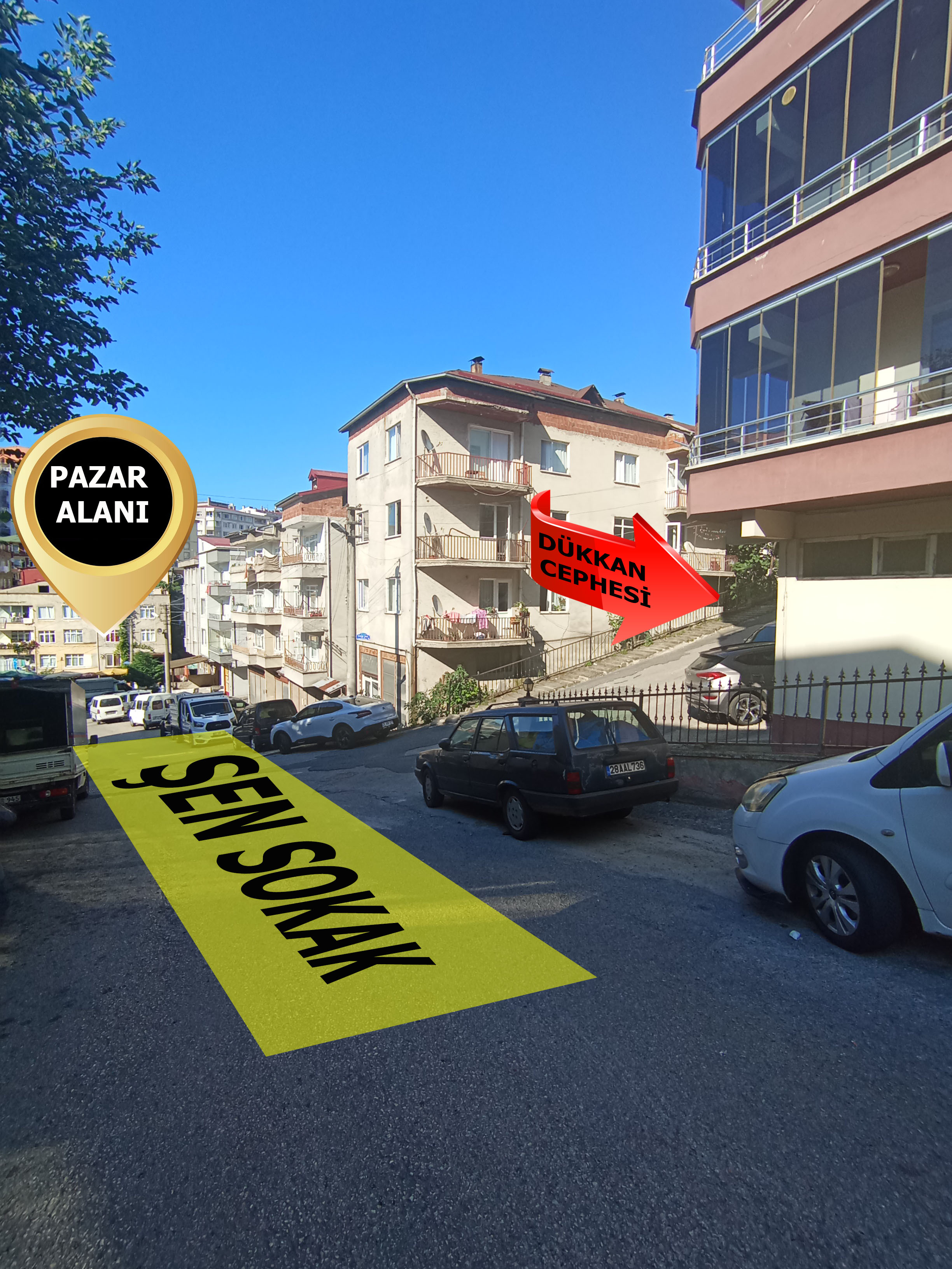 FEVZİÇAKMAK MAHALLESİ KİRALIK DÜKKAN